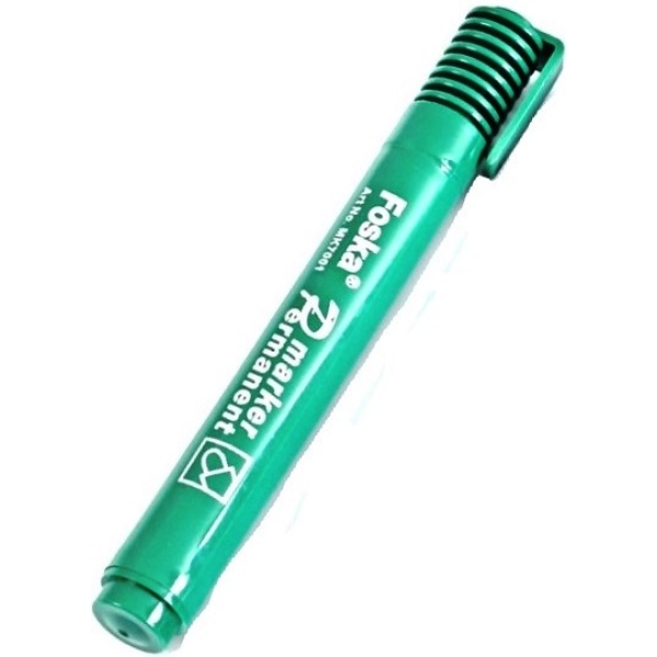 Foska Green Permanent Marker