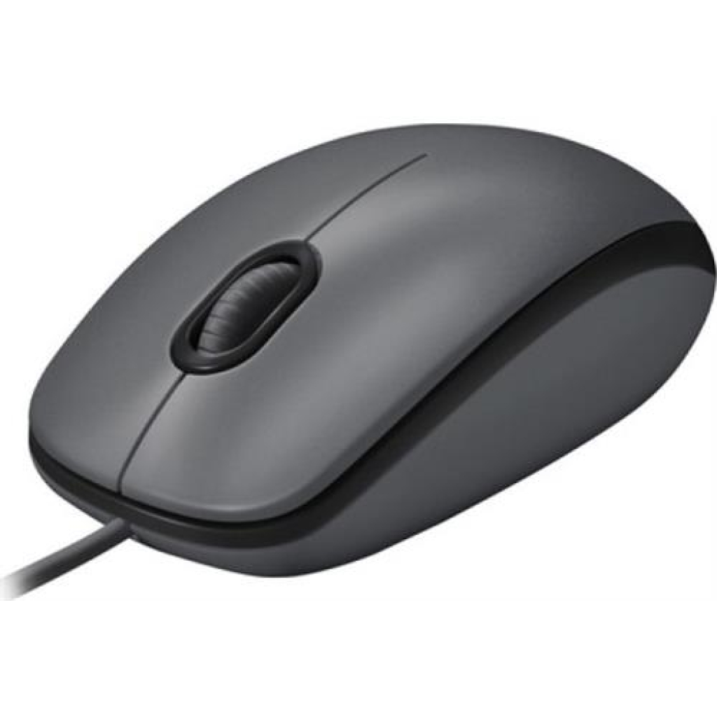 Logitech M100 Optical USB Mouse with Ambidextrous Design