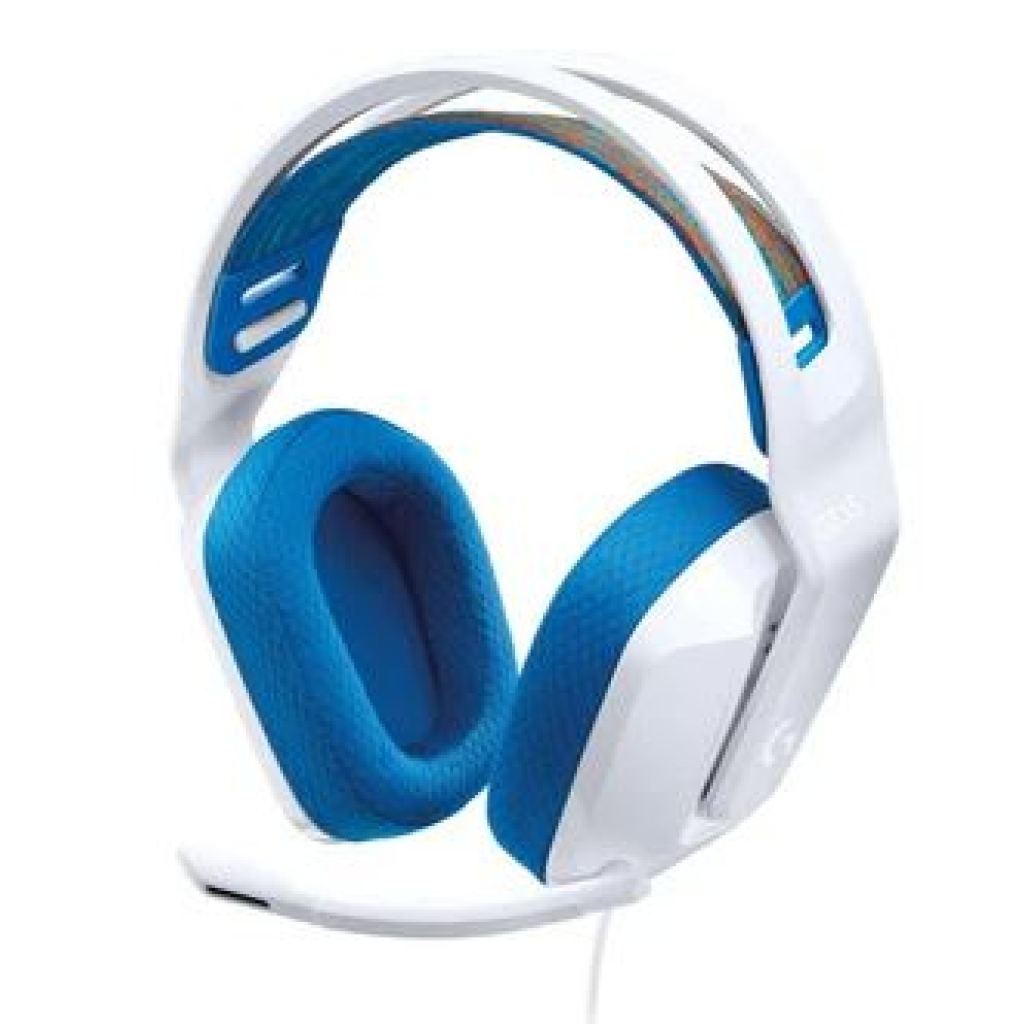 Logitech G335 3.5mm Wired Gaming Headset - White