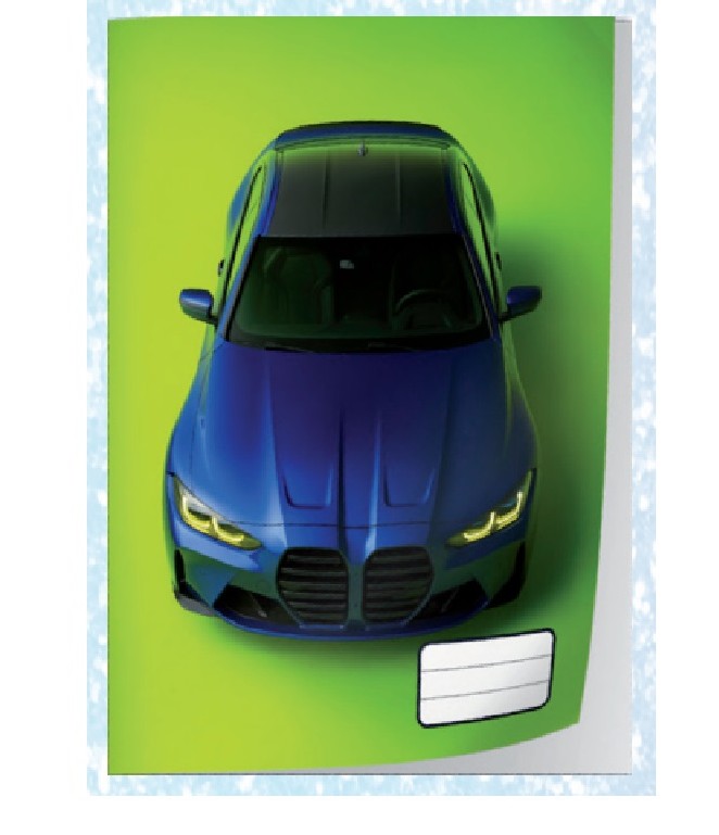 Marlin PreCut A4 Book Covers Blue BMW M3 5pack Marlin PreCut A4 Book Covers Blue BMW M3 5pack