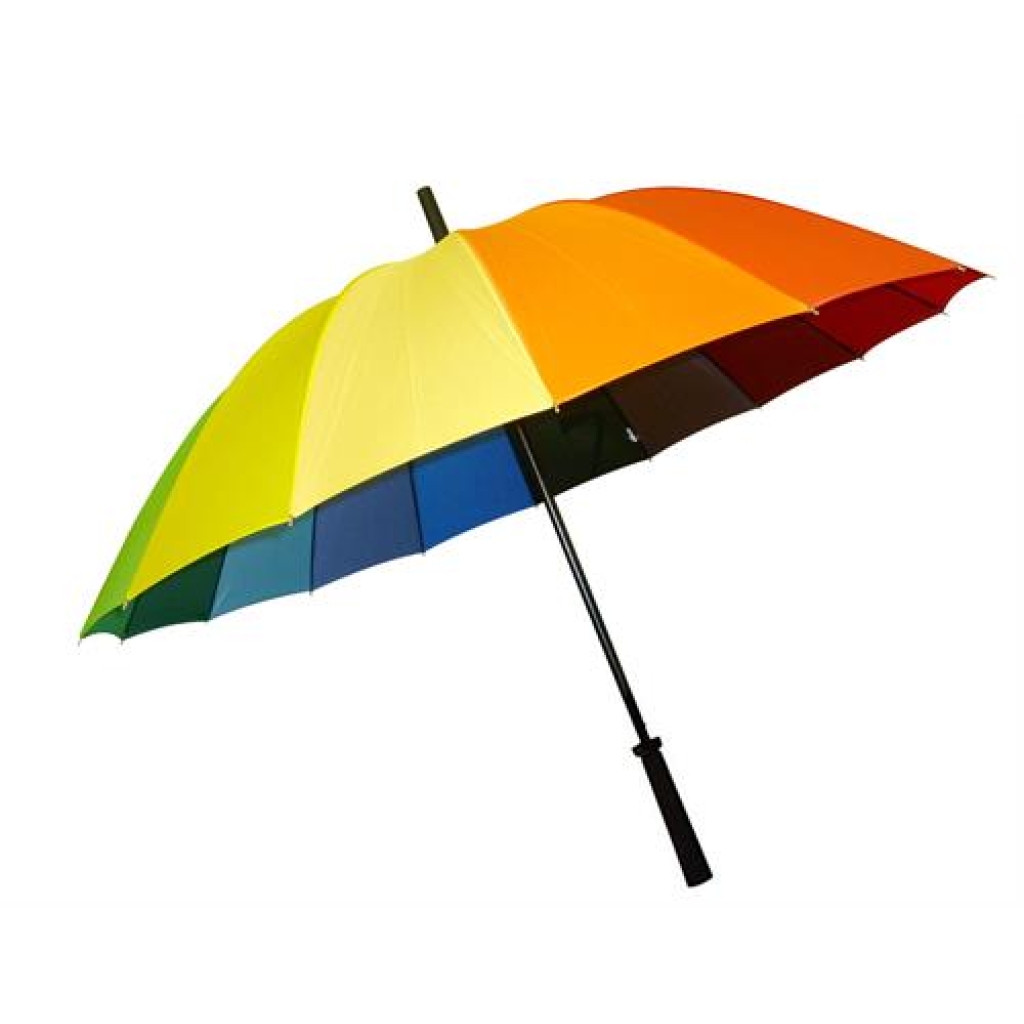 Casey Handheld Large Umbrella Multicolor