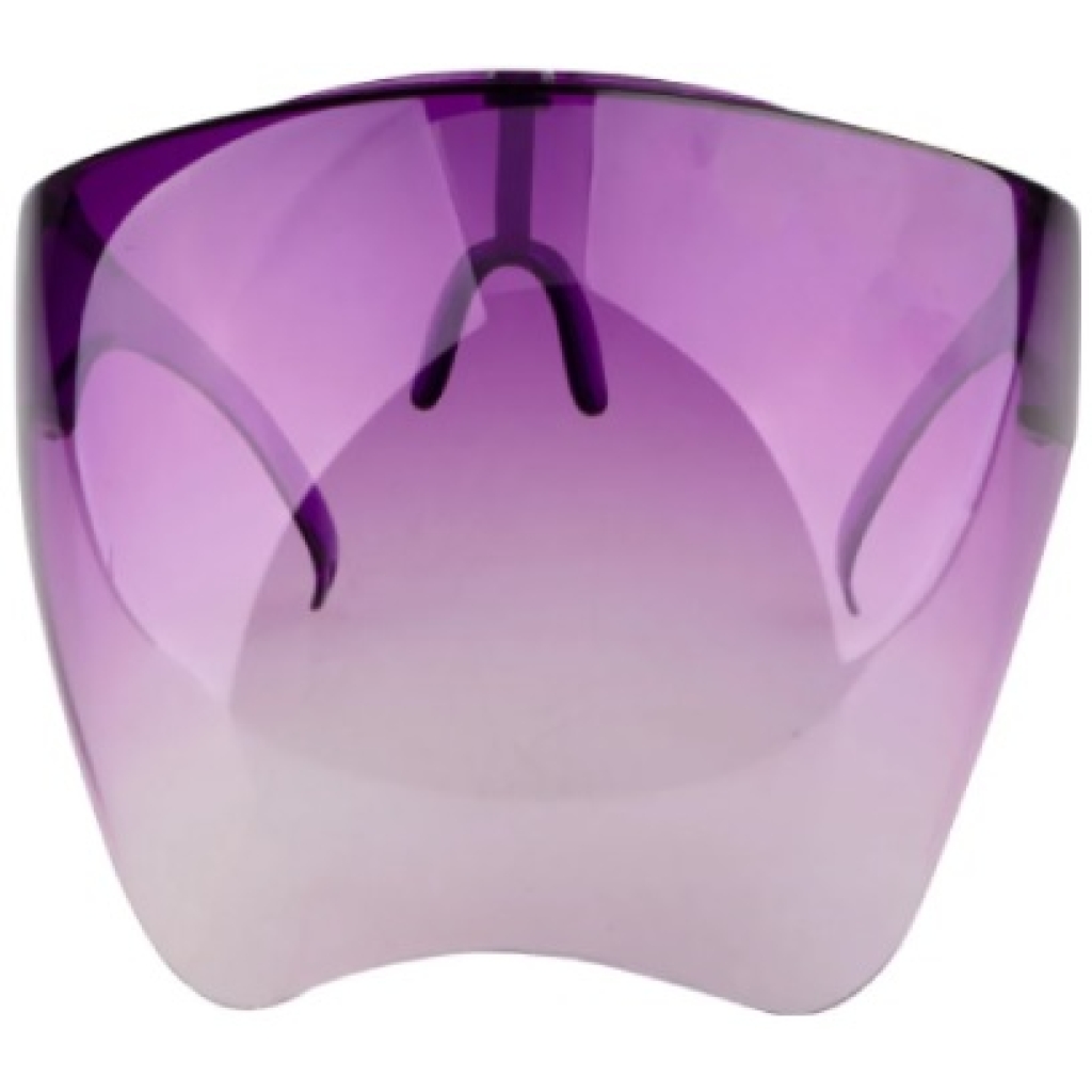 Casey Protective Faceshield Glasses Mask - Purple