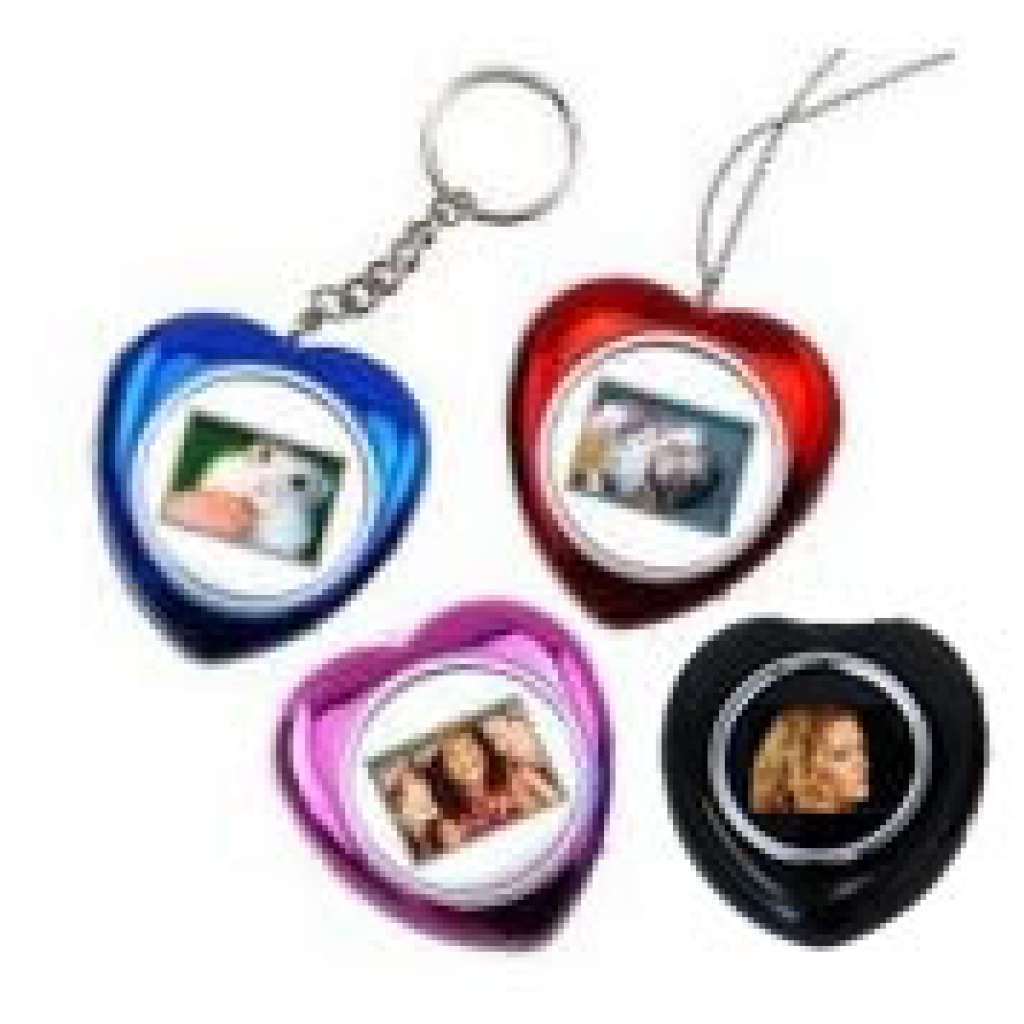 Esquire Heart Necklace Photo Frame Colour:Pink