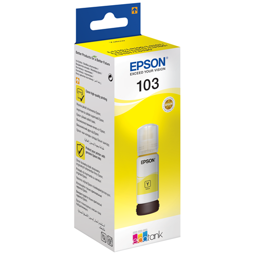 Epson 103 Ecotank Magenta Ink Bottle 65ml Epson 103 Ecotank Magenta Ink Bottle 65ml