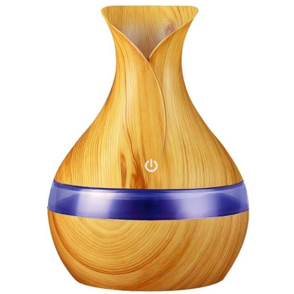Casey Ultrasonic Aroma Portable Humidifier Light Wood Grain