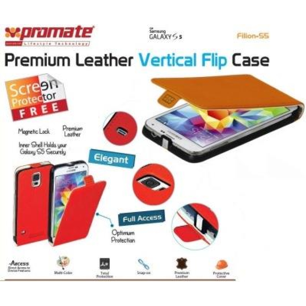 Promate Filion S5 Bookcover Colour: Brown