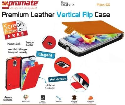 Promate Filion S5 Bookcover Colour: Brown Promate Filion S5 Bookcover Colour: Brown