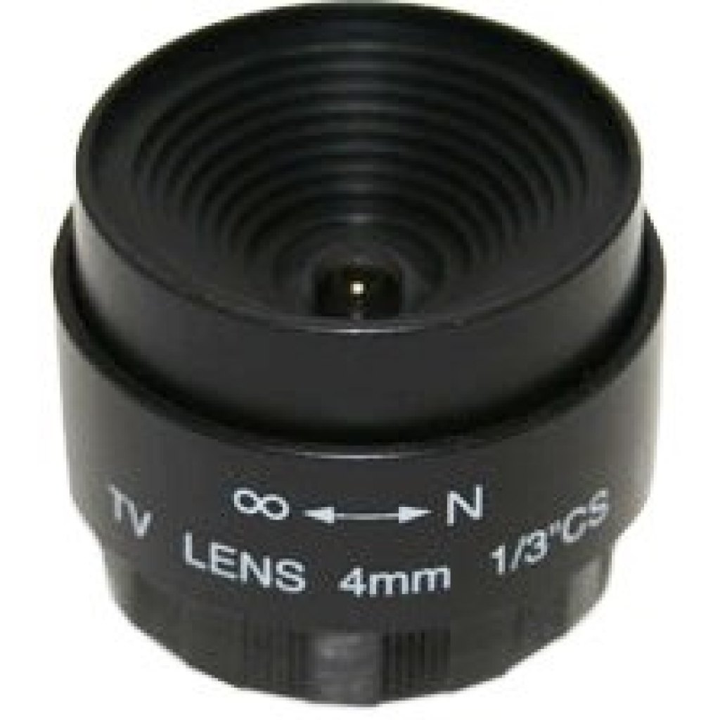 Securnix Lens 4MM Fixed, Retail Box , No Warranty
