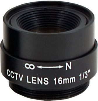 Securnix Lens 16MM Fixed, Retail Box , No Warranty Securnix Lens 16MM Fixed, Retail Box , No Warranty