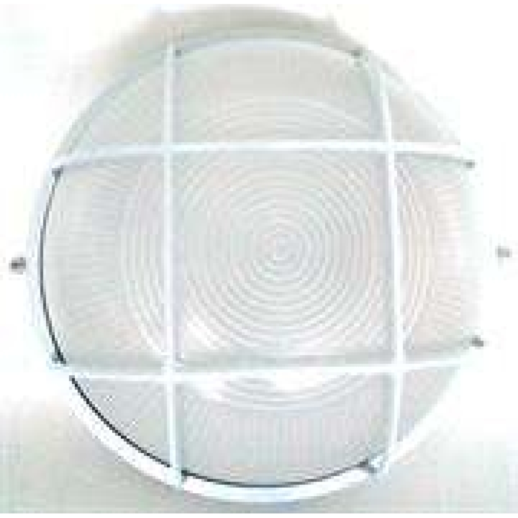 Noble Pays Round Bulkhead Light Fitting Large White