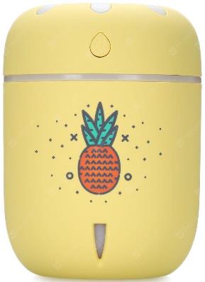 CaseyCamomile Pineapple 220ml USB Humidifier Air Purifier CaseyCamomile Pineapple 220ml USB Humidifier Air Purifier