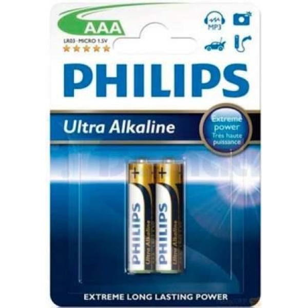 Philips Extreme Power 2 x AAA Size