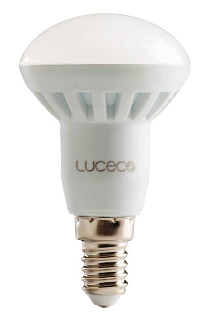 Luceco R50 E14 5W Natural White 400 Lumens 2700K Colour Luceco R50 E14 5W Natural White 400 Lumens 2700K Colour