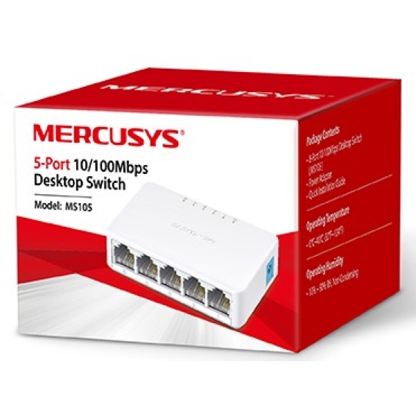 Mercusys 5 Port Desktop Switch