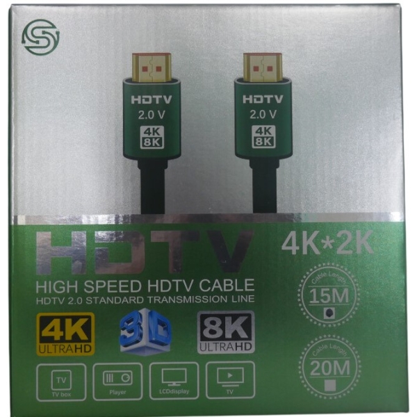 UniQue 4K 15 Meters Premium High Speed HDTV2.0 Cable
