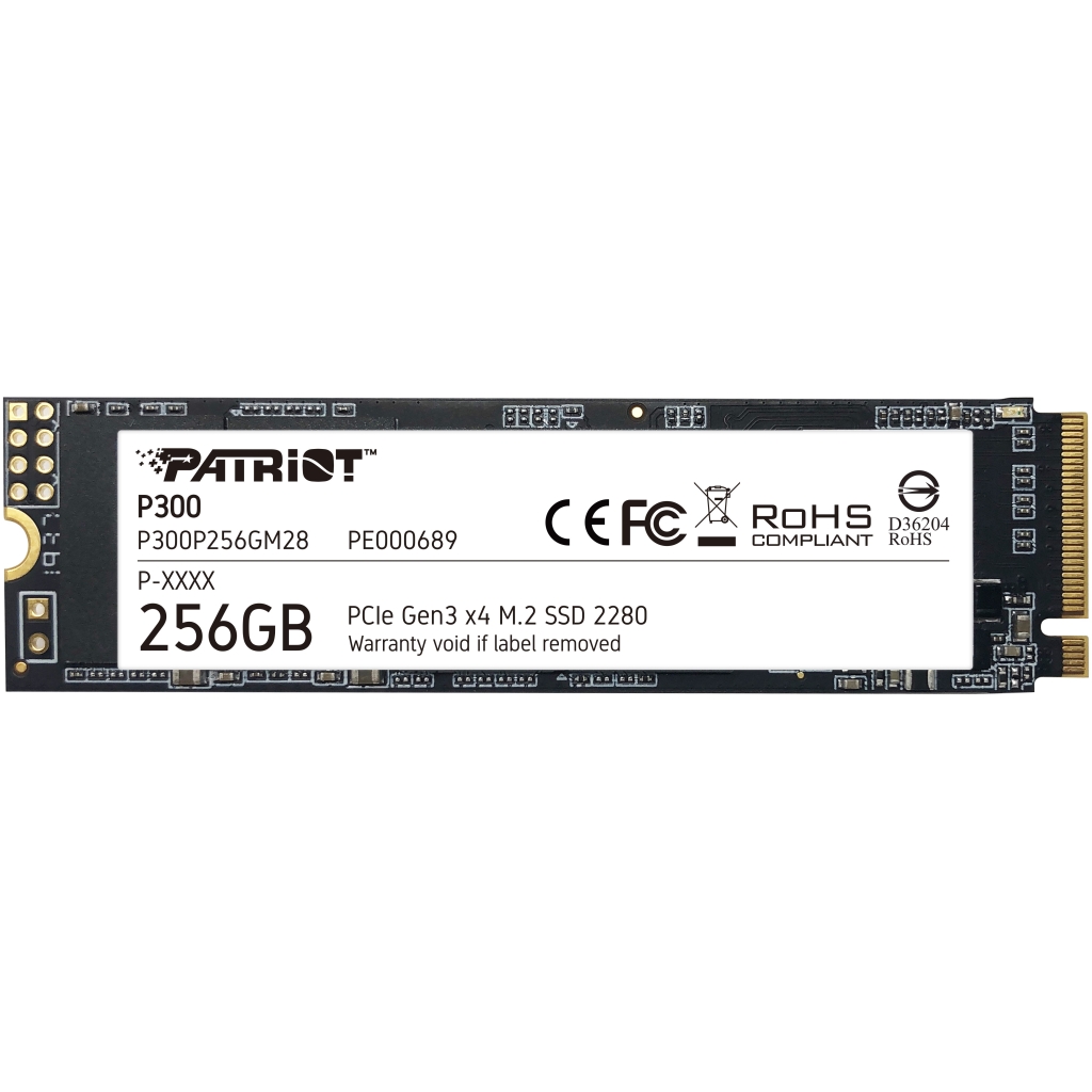 Patriot P300 M.2 PCIe Gen 3 x4 256GB SSD