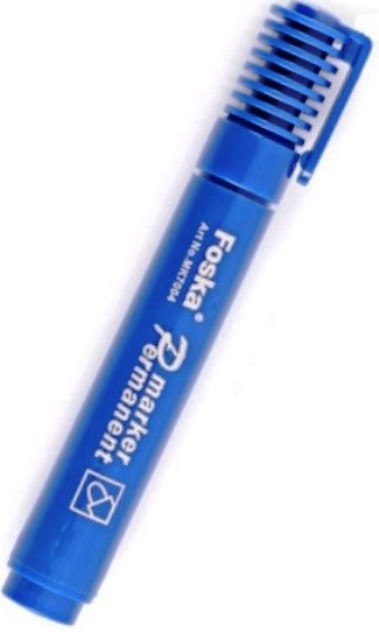 Foska Blue Permanent Marker Foska Blue Permanent Marker