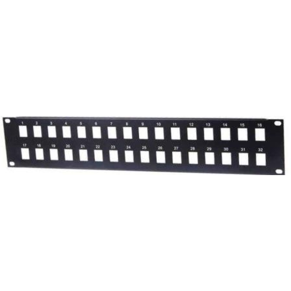 NetiX 32 Port Blank Patch Panel