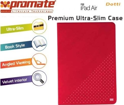 Promate Red Dotti Premium ultra Slim and Sporty Case Promate Red Dotti Premium ultra Slim and Sporty Case