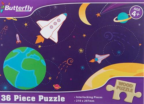 RGS 36pc Outer Space Wooden Puzzle RGS 36pc Outer Space Wooden Puzzle