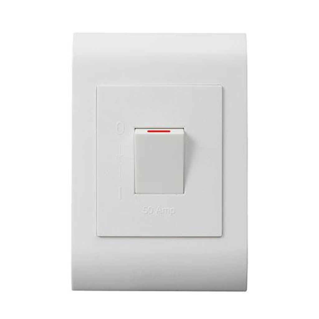 Lesco Pipelli 2 Pole Rectangle Isolator Switch 50A