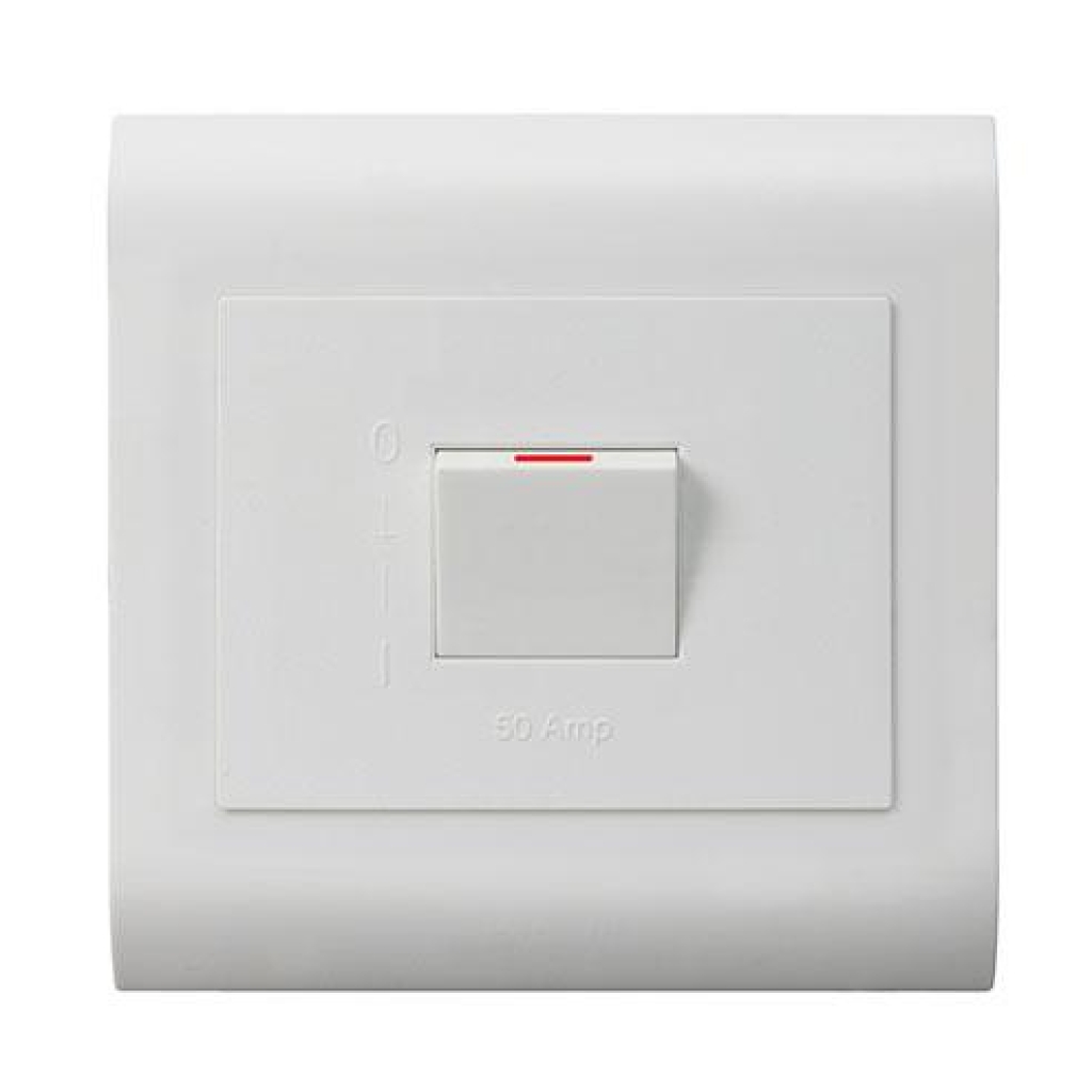 Lesco 50A Pipelli 2 Pole Flush Isolator Switch