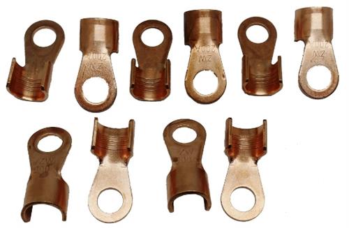 Solarix Non Insulated Copper Cable Battery Lug 35 x 10mm Solarix Non Insulated Copper Cable Battery Lug 35 x 10mm