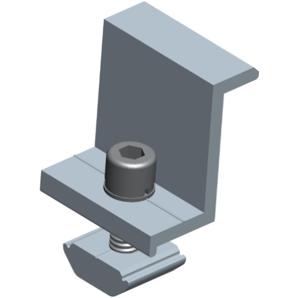 Solarix End Clamp 35mm Solar Panel Mounting