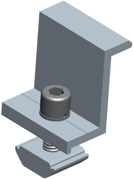 Solarix End Clamp 35mm Solar Panel Mounting Solarix End Clamp 35mm Solar Panel Mounting