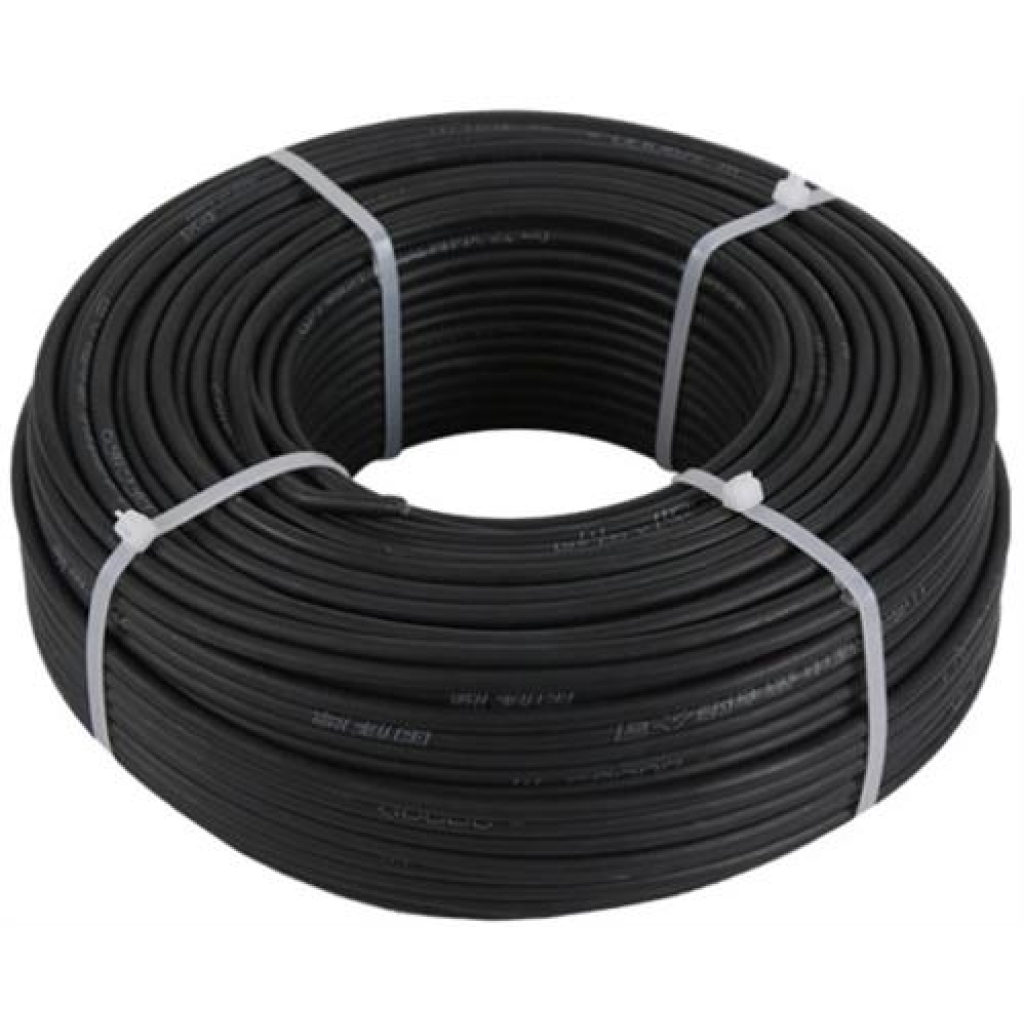 Solarix 6mm2 Single Core Solar Photovoltaic PV Cable Black