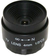 Securnix Lens 4MM Fixed IRIS, Retail Box , No Warranty Securnix Lens 4MM Fixed IRIS, Retail Box , No Warranty