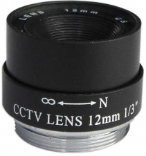 Securnix Lens 12MM Fixed IRIS, Retail Box Securnix Lens 12MM Fixed IRIS, Retail Box