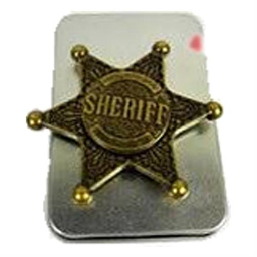 Sceedo Fidget Spinner Sherrif Badge No Packaging No