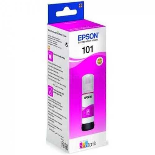 Epson 101 Ecotank Magenta Ink Bottle 127ml Epson 101 Ecotank Magenta Ink Bottle 127ml