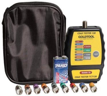 Goldtool Coax Cable Mapper 8 ID Finder with Toner Goldtool Coax Cable Mapper 8 ID Finder with Toner