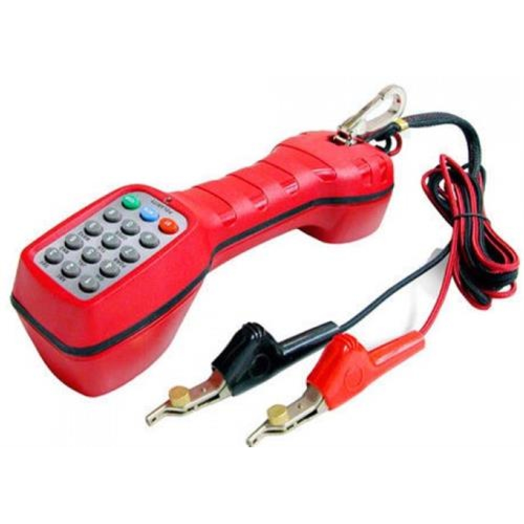 Goldtool Red Linemans Test Set For RJ11 & ABN Cord set