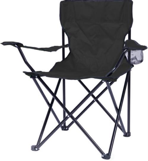 TOTALLY CAMPING CHAIR - BLACK TOTALLY CAMPING CHAIR - BLACK