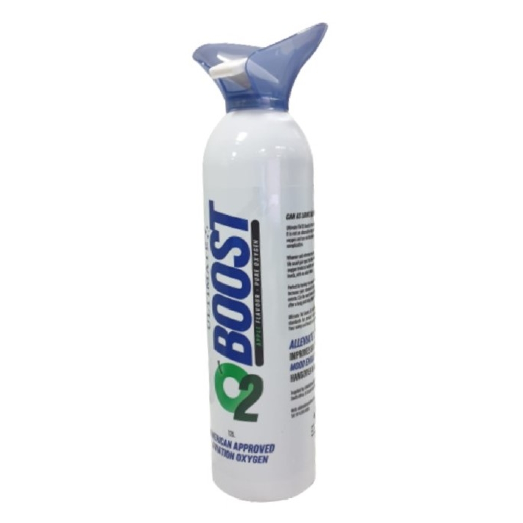 Ultimate O2 Boost 12 litre Portable Canister Apple Flavour