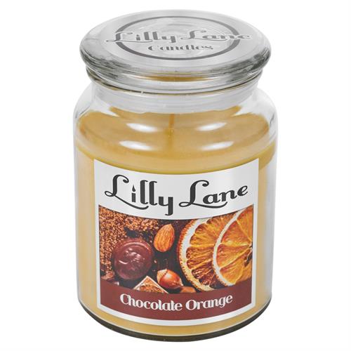 Lilly Lane Chocolate Orange Scented Candle Large Lidded Lilly Lane Chocolate Orange Scented Candle Large Lidded
