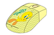 Tweety Optical USB Mouse Colour: Green Tweety Optical USB Mouse Colour: Green