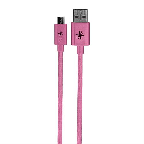 Whizzy Pink Extra Long Micro USB Charge And Data Sync Cable Whizzy Pink Extra Long Micro USB Charge And Data Sync Cable