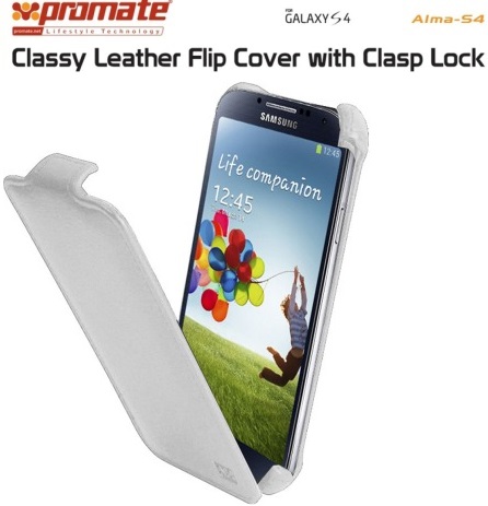 Promate Alma-S4 Classy Leather Flip Cover Promate Alma-S4 Classy Leather Flip Cover