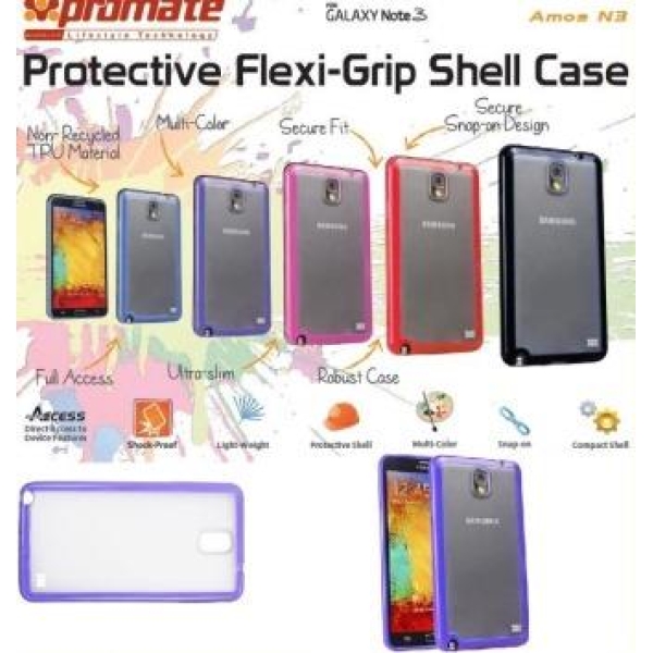 Promate Purple Amos N3 Protective flexi-grip