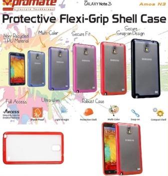 Promate Red Amos N3 Protective flexi-grip Promate Red Amos N3 Protective flexi-grip