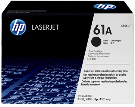 HP 61A C8061A Black LaserJet Toner Cartridge HP 61A C8061A Black LaserJet Toner Cartridge