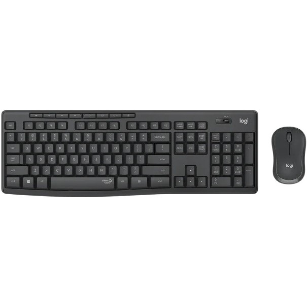 Logitech MK295 Black Silent Wireless Keyboard & Mouse Combo