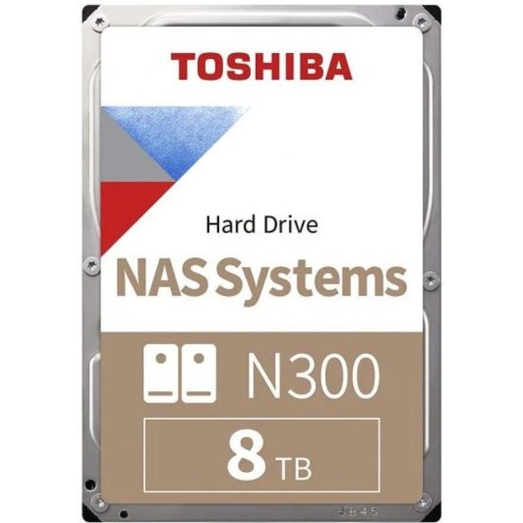 Toshiba N300 8TB NAS Internal SATA Hard Drive