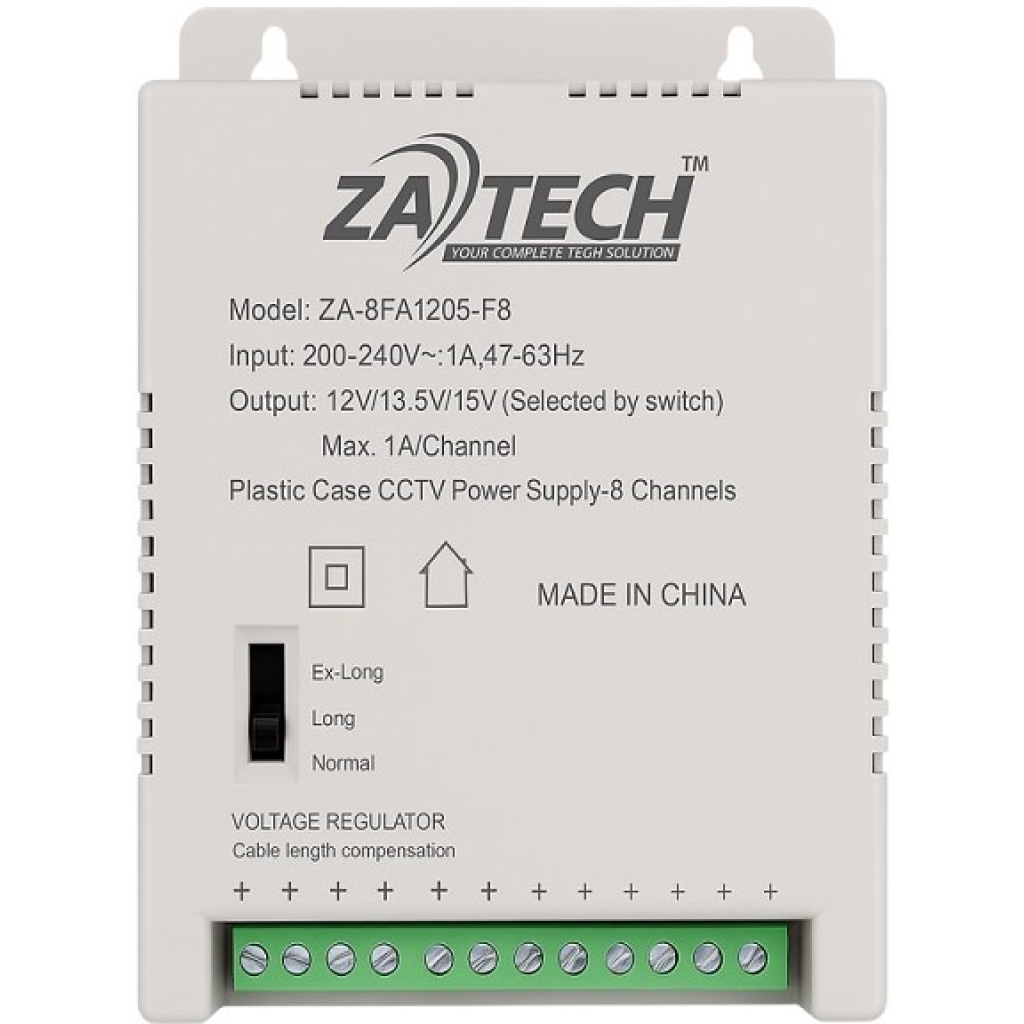 Securnix 8 Channels CCTV Power Supply Unit
