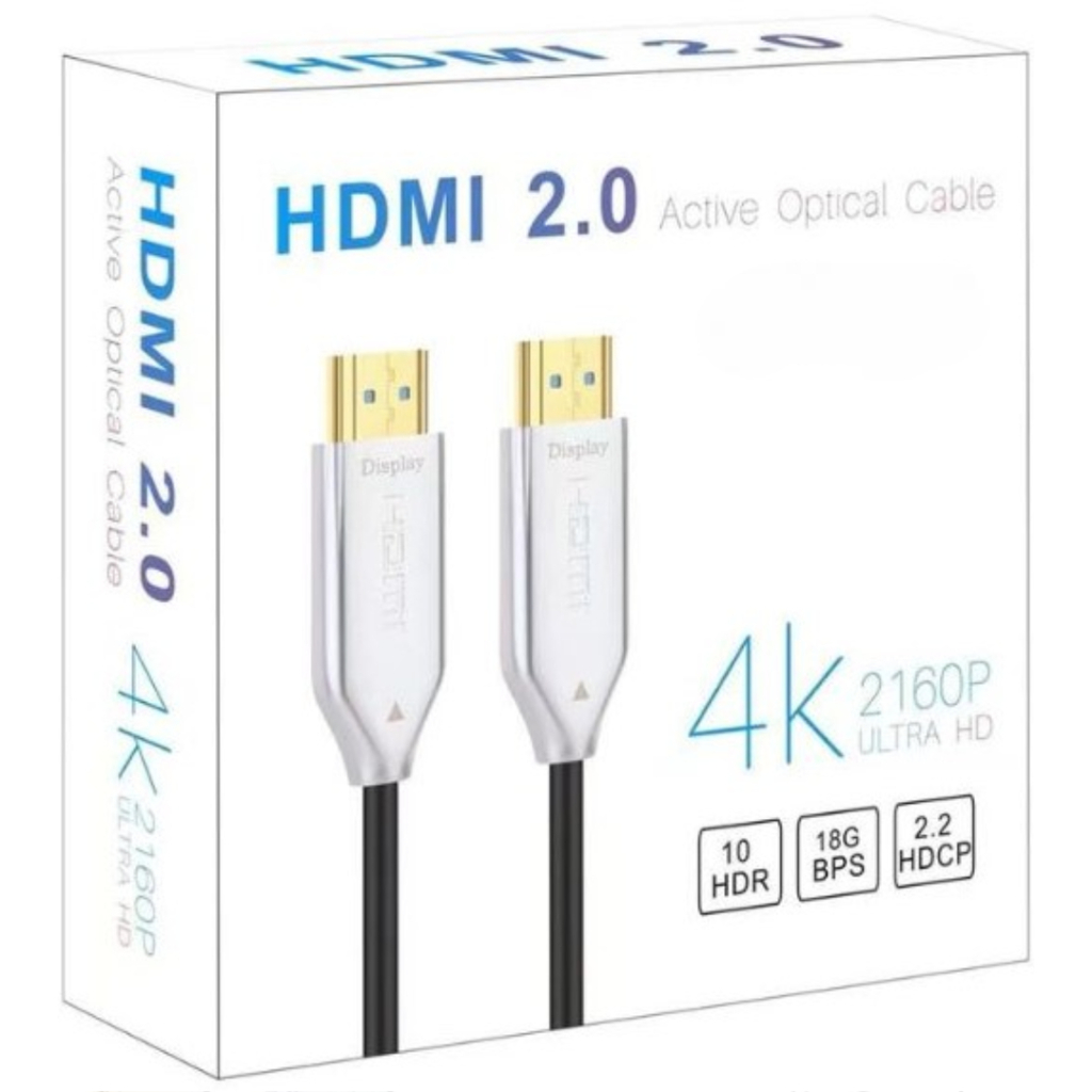 UniQue 4K Ultra HD 15M HDTV 2.0 Active Optical Cable