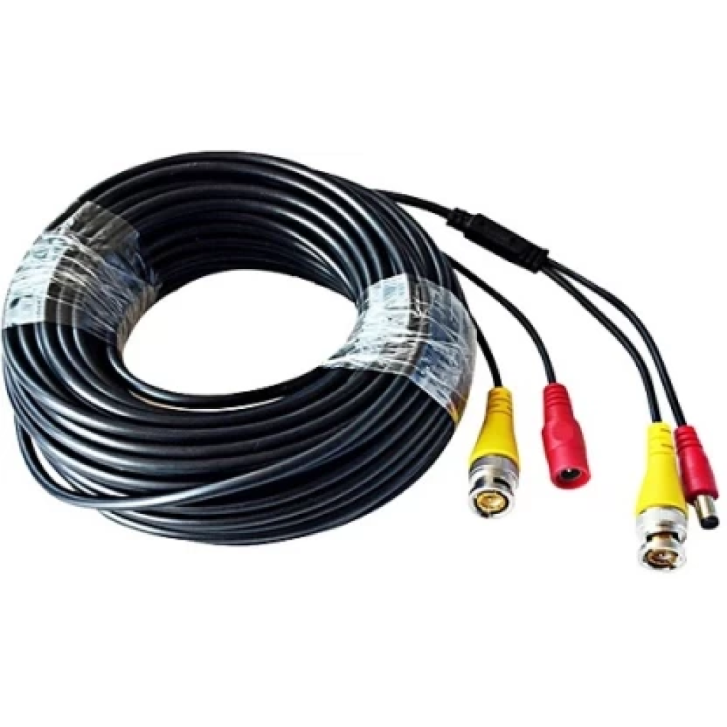 Securnix RG59 CCTV Pre Built 25 Metre Cable